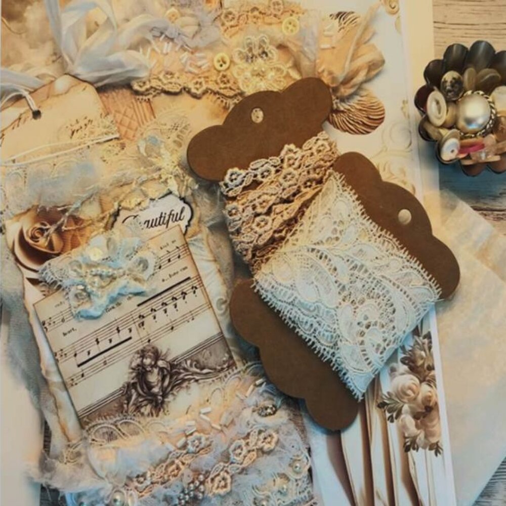 Mystery Junk Journal Supplies